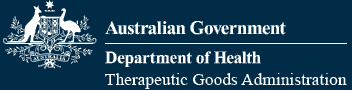 Australian Government Department of Health Therapeutic Goods Administration